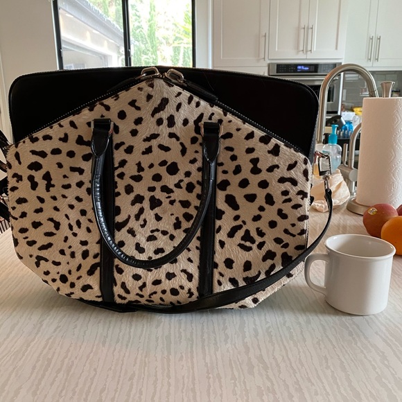 Alexander Wang Dimanche Dalmatian Print Travel Bag - Picture 2 of 6